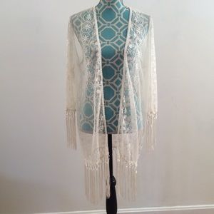 ⭐️NWOT⭐️ boho sheer top